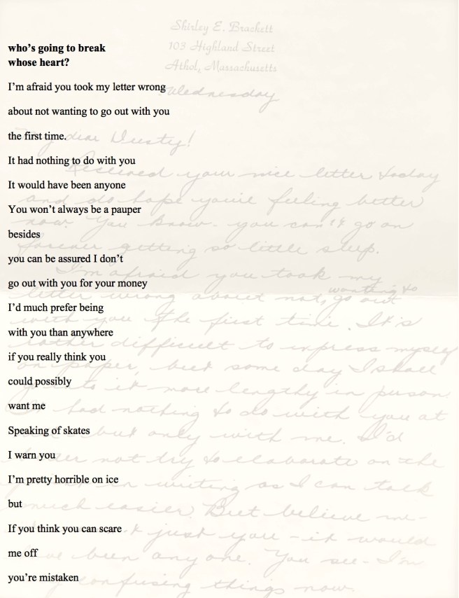 who’s going to break who's heart