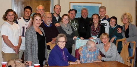 Dad's last birthday party